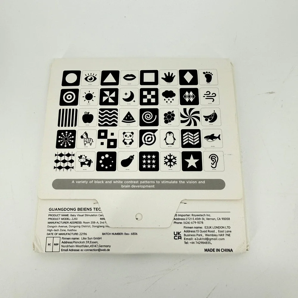 Baby Bundle‎ Visual Stimulus Cards and Melissa & Doug Flip Fish Soft Toy